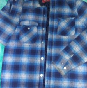 Active lined flannel jacket